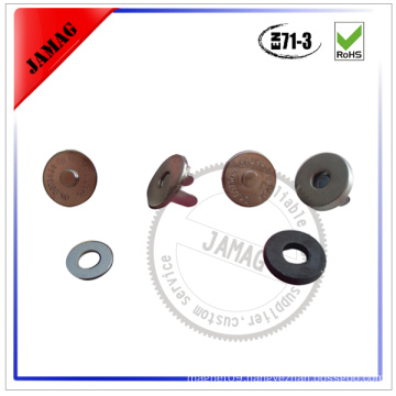 high quality 17mm magnet hidden snap buttons for sale